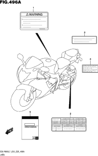 Label (Gsx-R600l7 E03)
