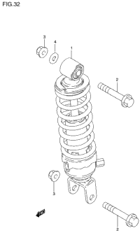Rear Shock Absorber