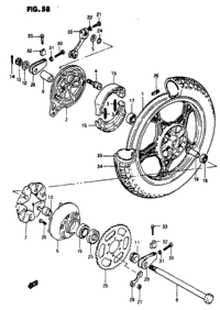Rear Wheel (Model Z)