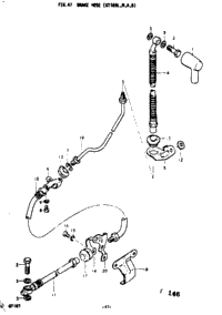 Brake Hose (Gt185l