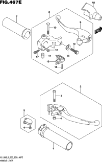 Handle Lever (Vl1500tl8 E03)