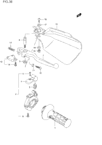 Right Handle Lever (Model L/M)