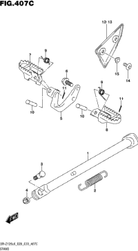 Stand (Dr-Z125ll6 E33)