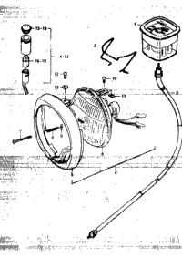 Speedometer - Headlamp