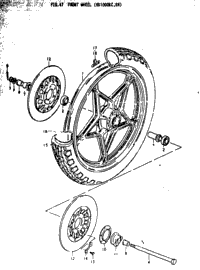 Front Wheel (Gs1000ec