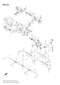 Throttle Body Hose/Joint (Gsx-R1000zl3 E33)