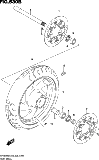 Front Wheel (Vzr1800bzl9 E03)
