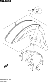 Front Fender (Vl800tl5 E03)