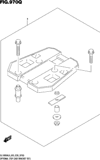 Optional (Top Case Bracket Set)