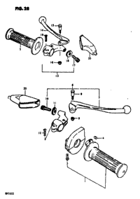 Handle Grip - Lever (Rm100n)
