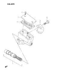 Front Master Cylinder (Model K/L/M/N)
