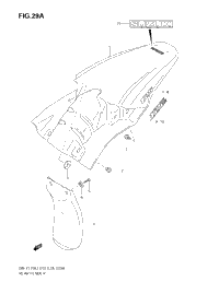 Rear Fender (Model K4/K5/K6)