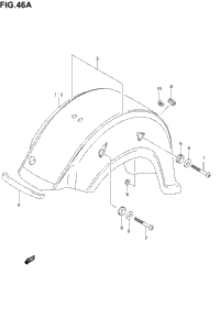 Rear Fender (Model K2)