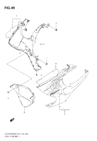 Side Cowling (Model K8)