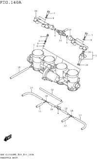Throttle Body (Gsx-S1000srqm5_E28)