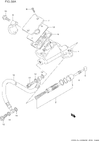 Clutch Master Cylinder (Model S/T/V/W)