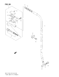 Front Master Cylinder (Dr-Z125lk3/Lk4/Lk5/Lk6/Lk7)