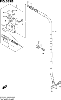 Front Master Cylinder (Dr-Z125ll8 E28)