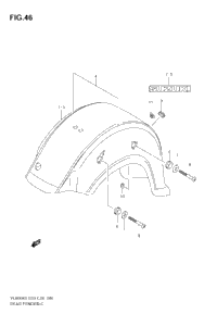 Rear Fender (Vl800k6/Tk6/Ck6/K7/Tk7)