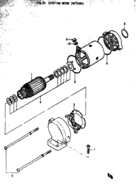 Starting Motor (Mitsuba)