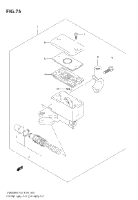 Front Master Cylinder (Sv650ak8)