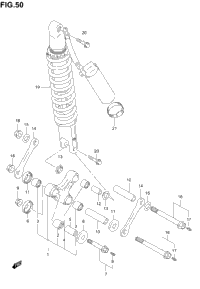 Rear Cushion Lever