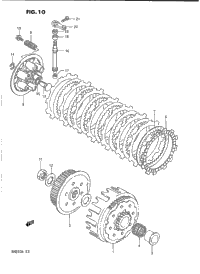 Clutch (Model K/L/M)