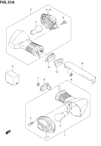 Turnsignal Lamp (Sv1000k3)