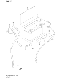 Battery (Dr-Z400ey/Ek1/Ek2/Ek3/Ek4)