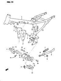 Frame - Footrest