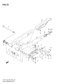 Rear Swinging Arm (Dr-Z125l E28)