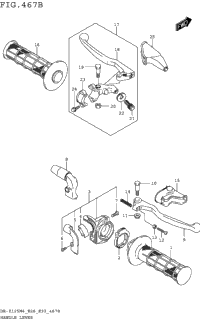 Handle Lever (Dr-Z125l)