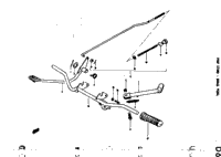 Prop Stand - Brake Pedal