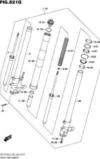 Front Fork Damper (Gsx-S750azl8 E28)