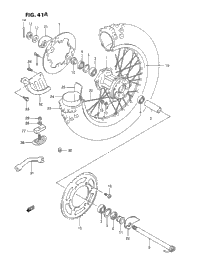 Rear Wheel (Model N/P/R/S/T)