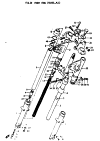 Front Fork (Ts250l