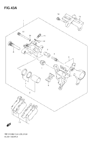 Rear Caliper (Rm-Z450 L1)