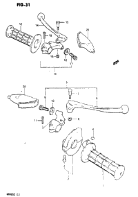 Handle Clip - Lever (Model X)