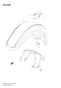 Front Fender (Vl800k8)