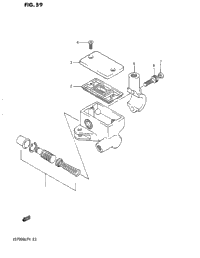 Front Master Cylinder (Vs700glfg/Glefg/Glfh/Glefh)