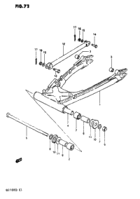 Rear Swinging Arm