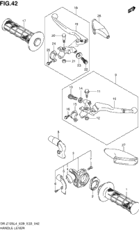 Handle Lever (Dr-Z125l4 E33)