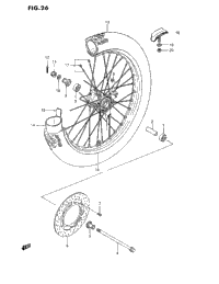 Front Wheel (G/H/J/K)