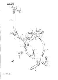 Front Brake Hose (Model L)