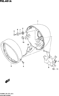 Headlamp Housing