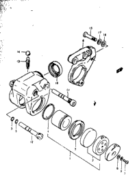 Front Caripers (Gs1000ec