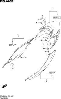 Frame Cover (Sv650al9 E28) (For Yvb,Qeb)