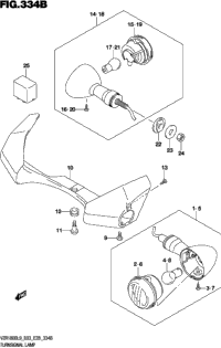Turnsignal Lamp (Vzr1800bzl9 E03)