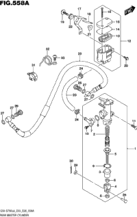 Rear Master Cylinder (Gsx-S750l6 E03)
