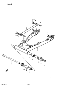 Rear Swinging Arm